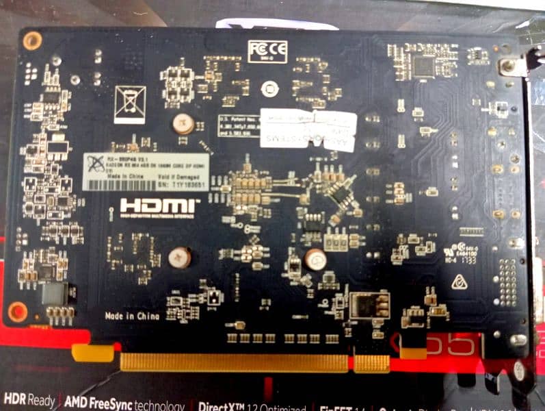 XFX Amd RX 550 A+ condition 4