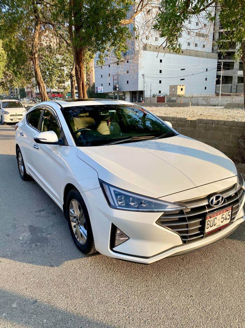 > Hyundai Elantra GLS 2021 1