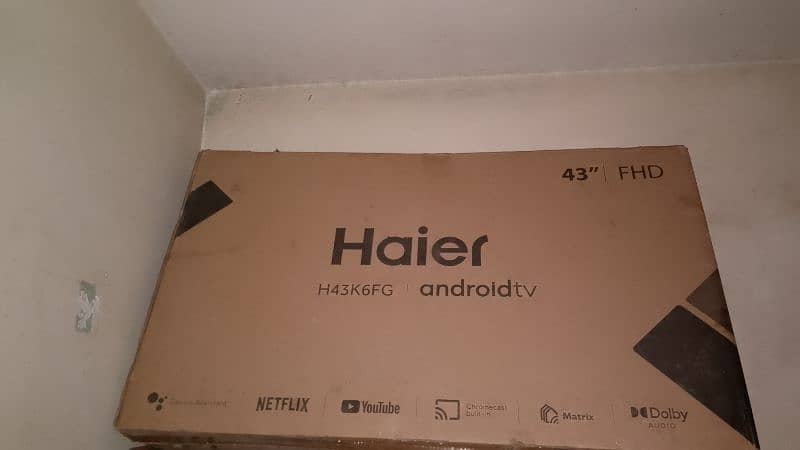 Haier ki LED hai 43 inch ki 1