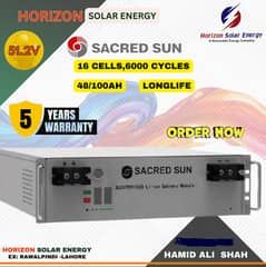 SACRE SUN LITHIUM ION BANK | BEST PRICE | 5 YEARS WARRANTY