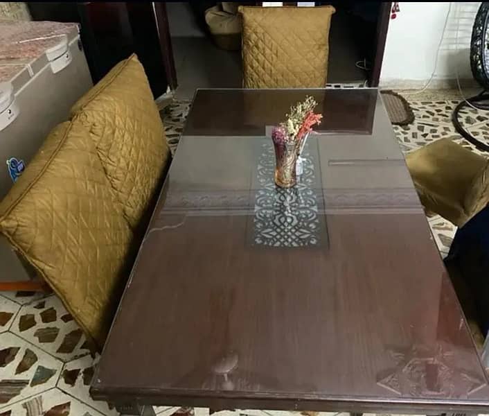 wooden dining table 0