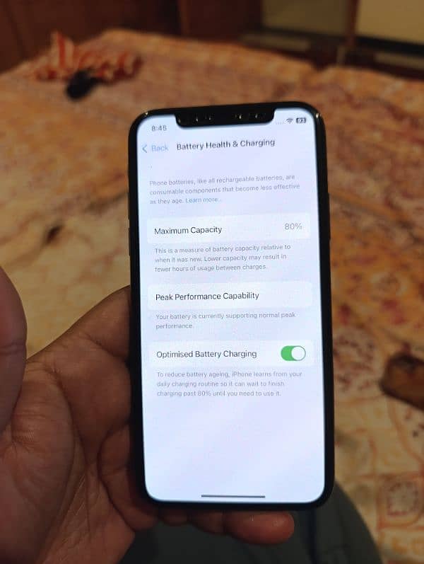 iPhone x 256 GB pta approved 4