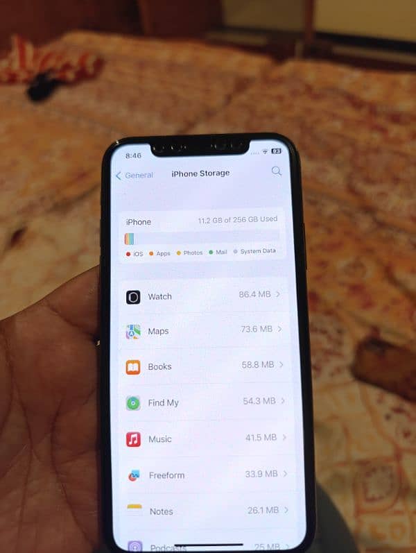 iPhone x 256 GB pta approved 5