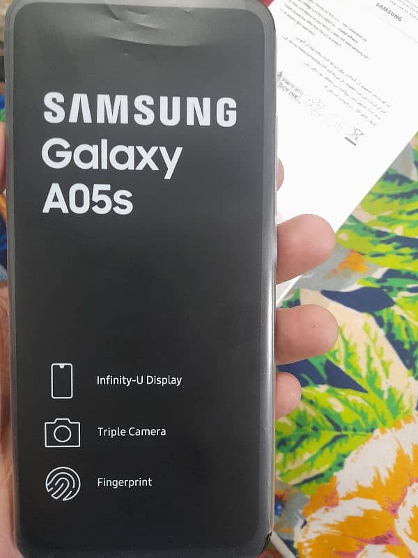 Samsung A05s mobile only sealed can opened. but always its new 1