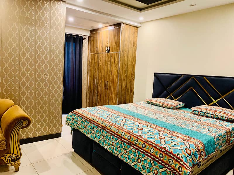 1 Bedroom Brand new Luxury Apartment Available for rent in Bahria Town Lahore 1