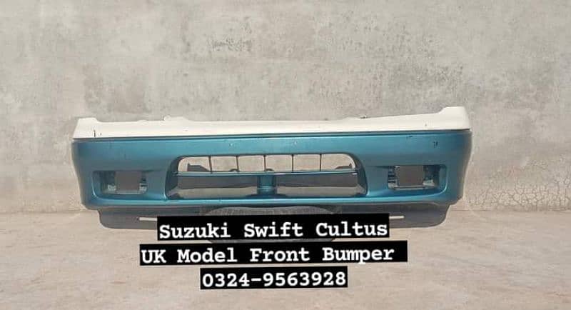 Suzuki Swift Cultus UK Model Front Bumper 1