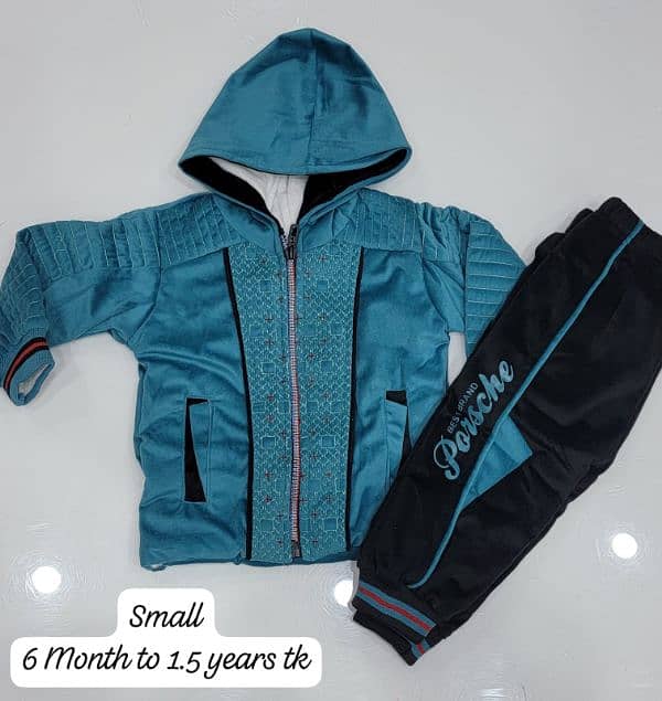 1 to 5 years size available stuff and quality 100% velvet /gram fleece 4