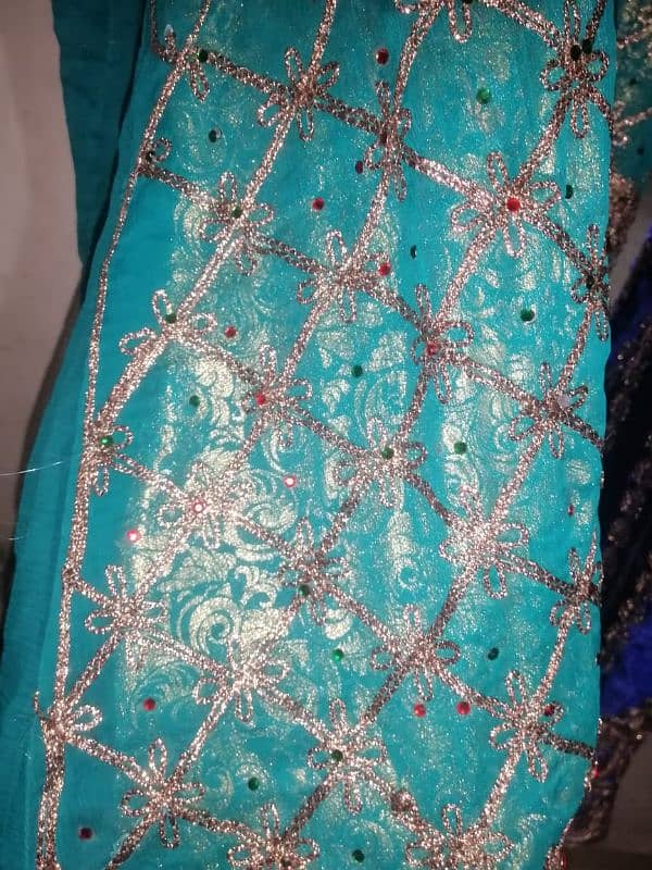 3pcs wedding lehnga  for sale 10