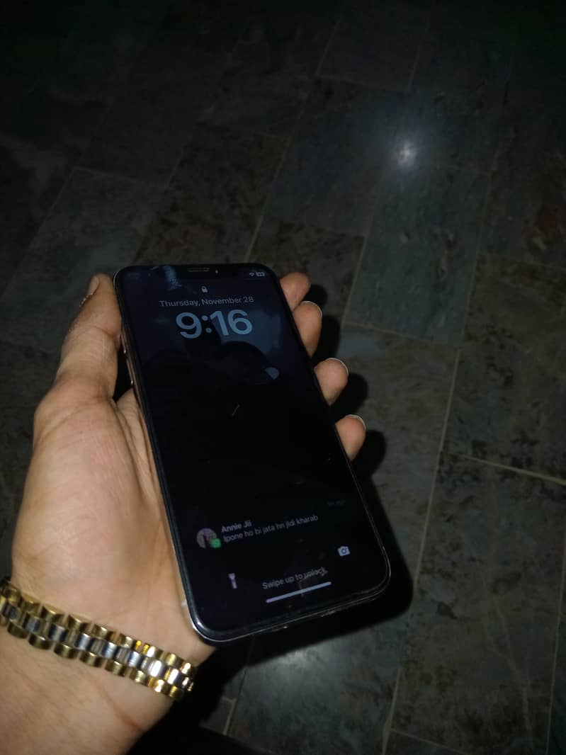 iPhone X (Used) - Excellent Condition | Non-PTA | Face ID Locked | 84% 1