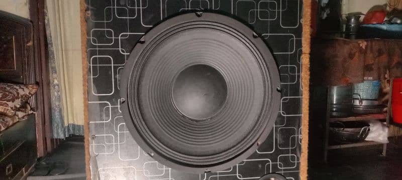 12" woofer 12 spekar 2