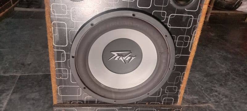 12" woofer 12 spekar 7