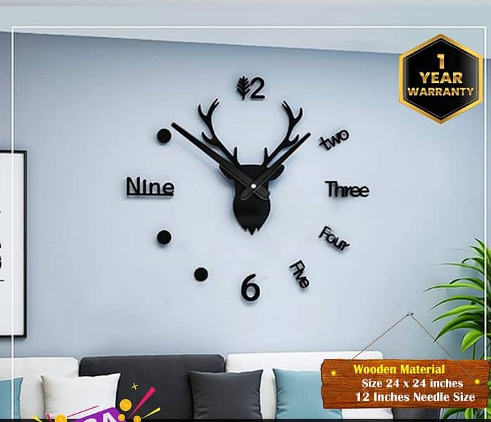 Silent Quartz Wall Clock | Elegant & Functional Home Décor 5