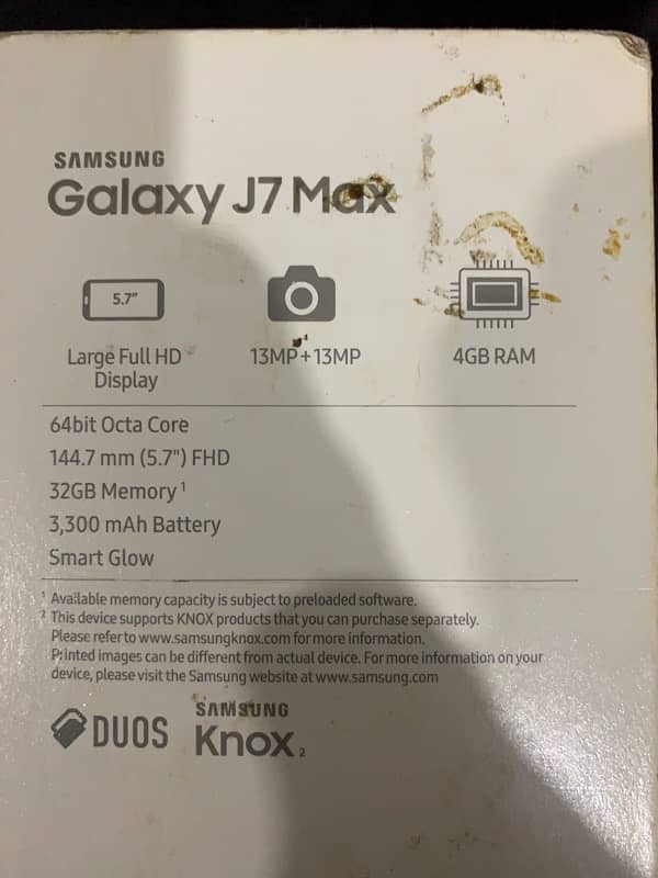 Samsung Galaxy J7 Max With Box | 4/32 | Official PTA Approved 3