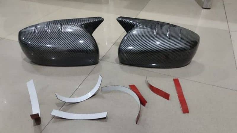 Batman styling side mirror covers for Suzuki Cultus and alto new shape 1