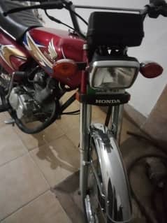 first owner first hand Honda 125 baike like a zero metar for sale