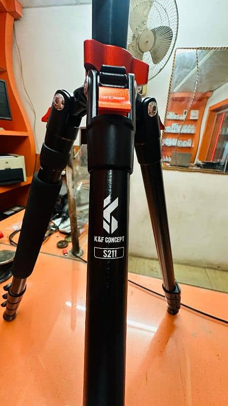 K&F Concept 73" S211 Professional Tripods  Brand New 9