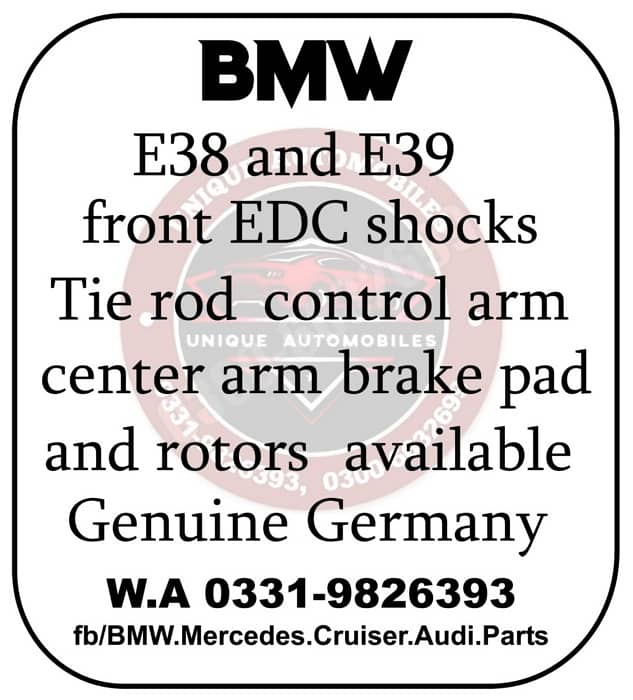 BMW E 38 - E 39 front shacks 0