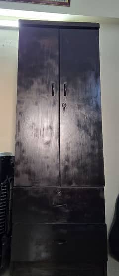 Single wardrobe 2 Door Almari