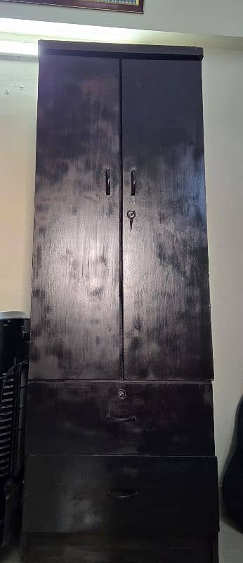 Single wardrobe 2 Door Almari 0