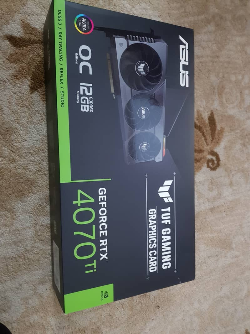 Asus TUF RTX 4070 Ti For sale 11