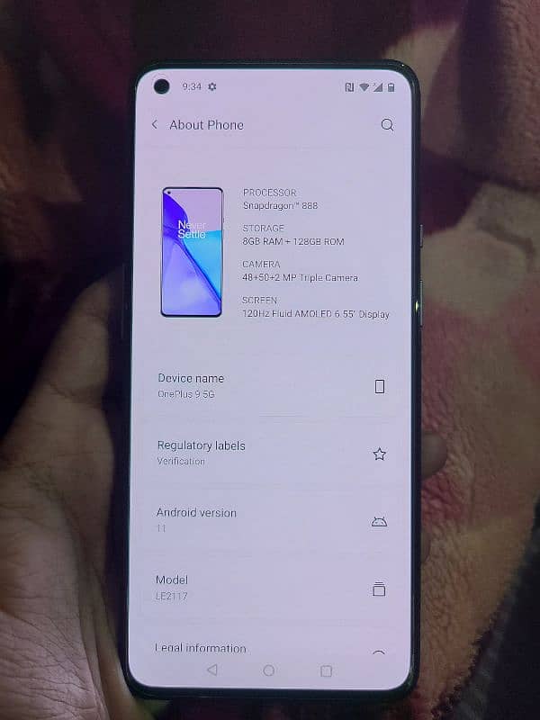 Oneplus 9 5G, 8/128 2