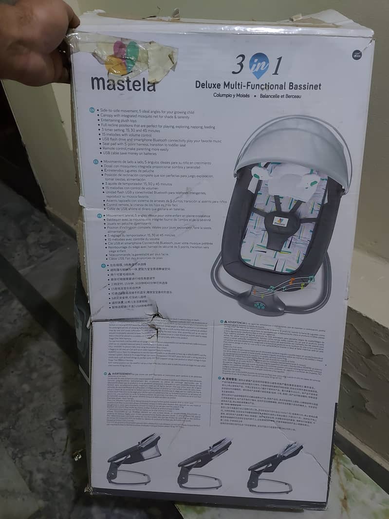 Mastela Electric music baby swing. . 6