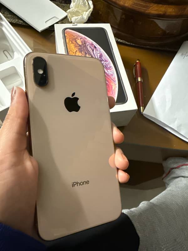 PTA Approved iPhone XS Gold 64GB 1