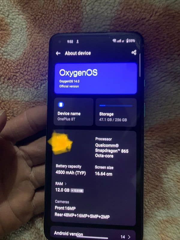 OnePlus 8t 12gb 256gb 7