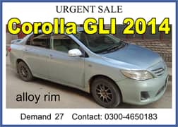 Toyota Corolla GLI 2014 2014