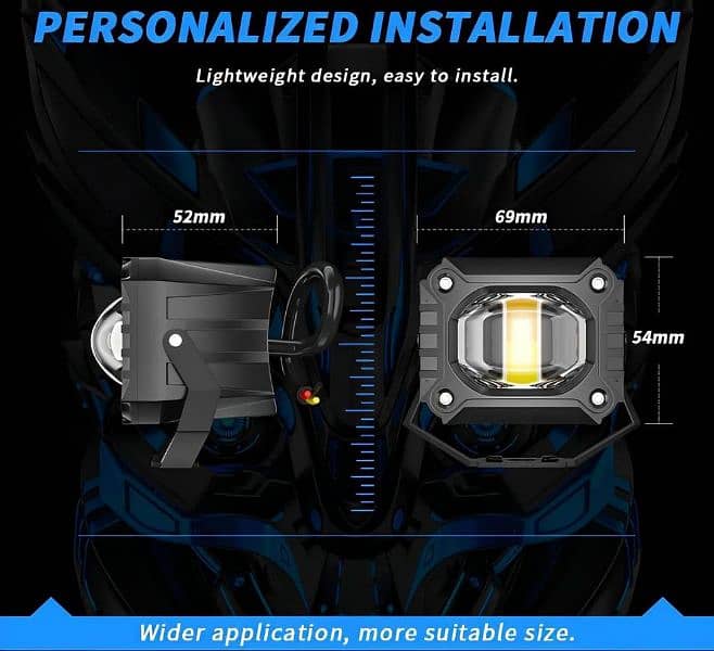 Lens Led Light foge 0