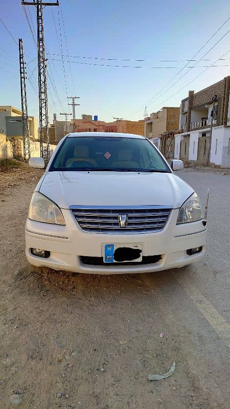 Toyota Premio 2005 pearl white bumper to bumper 6