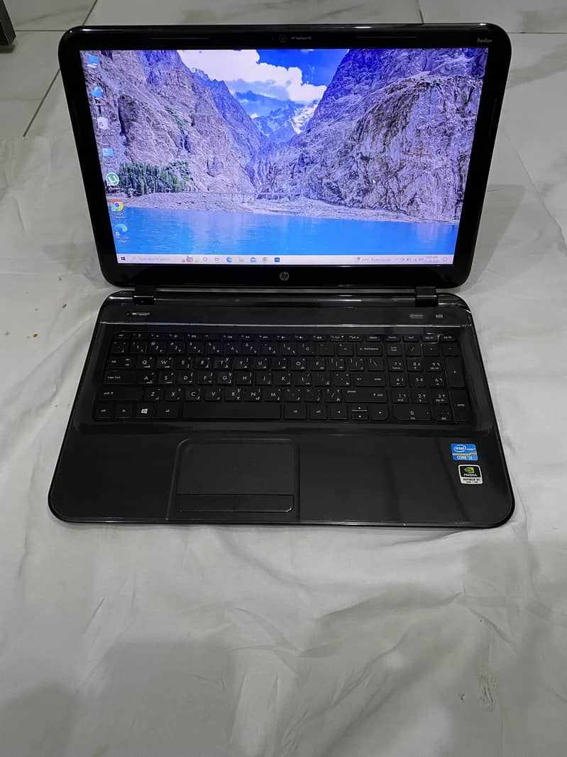 HP Pavillion ultra slim laptop with numpad 4