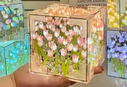 Tulip Lamp Mirror Box DIY