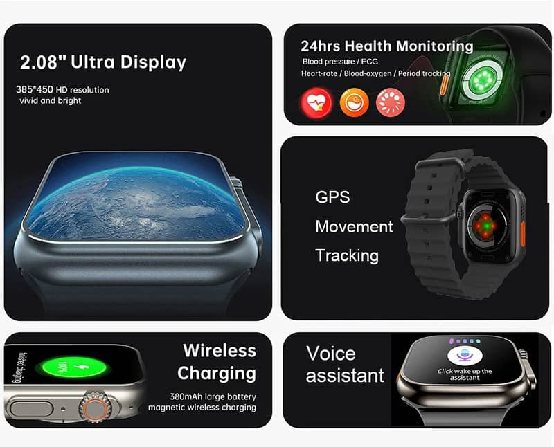 X8 Ultra Smartwatch 49MM With Bluetooth Calling 4