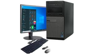 I5-3Gen. DELL TOWER 128GB SSD with accessories