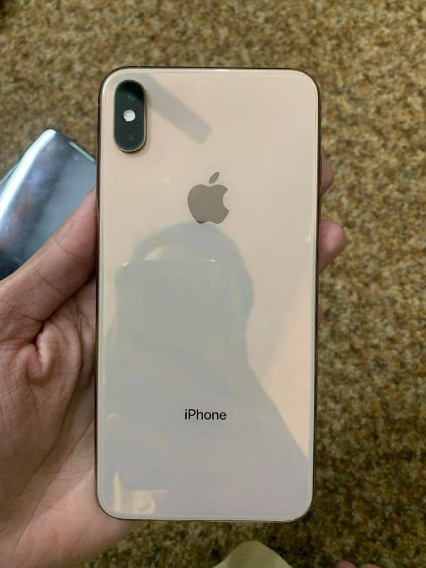 Apple Iphone xs max gold 64gb jv 3