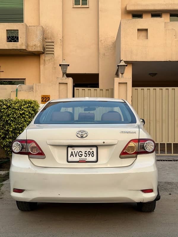 Toyota Corolla XLI 2011 1