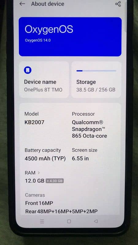 OnePlus 8t 12/256gb dual sim 2