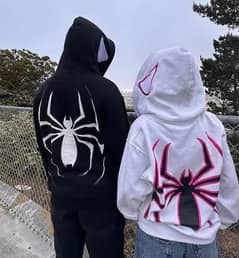 Spiderman Hoodie Zipper Spider-Man Unisex Hoodies