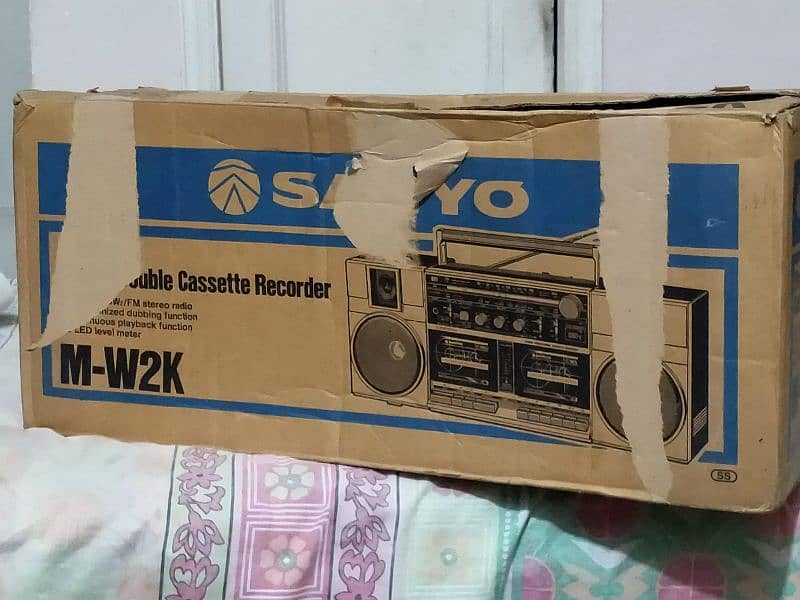 Sanyo original brand new tape recorder 0