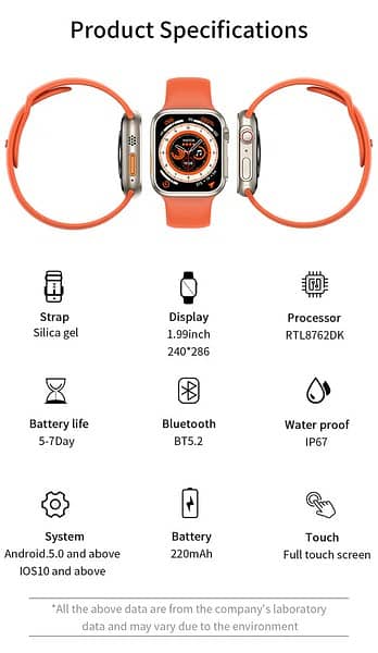 Z59 Ultra Smart Watch 5