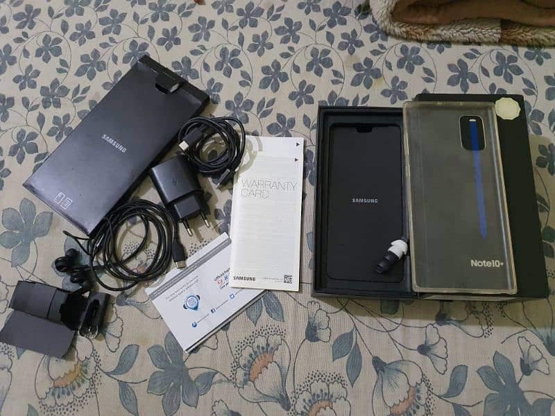 samsung galaxy note 10 Plus OFFICIAL with box and accessories 5