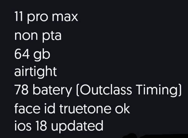 11 pro max non pta waterpack 1