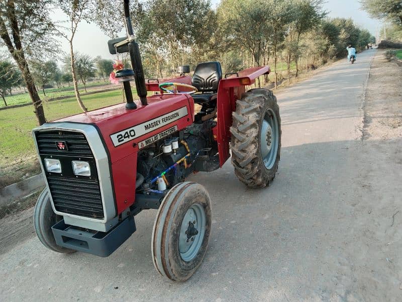 tractor MF 240 model 2023 Jain Van 200 ghanta Chala hua 1