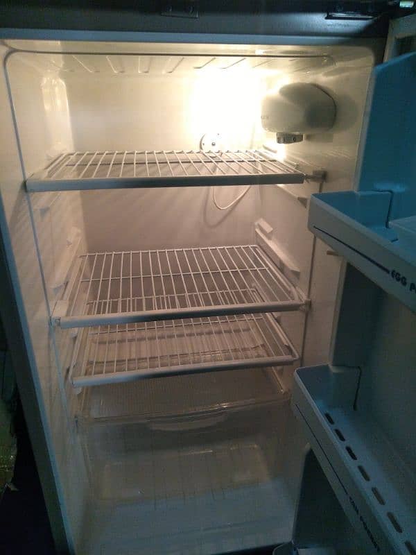 haier 2 door room fridge brand not used 1 day 2