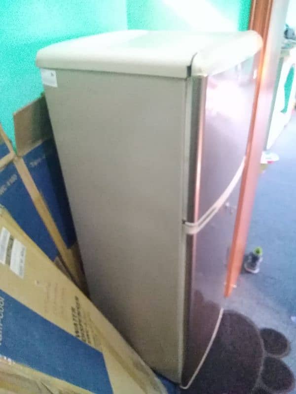 haier 2 door room fridge brand not used 1 day 3