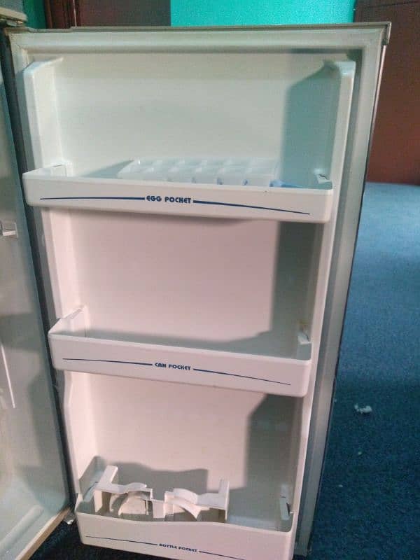 haier 2 door room fridge brand not used 1 day 5