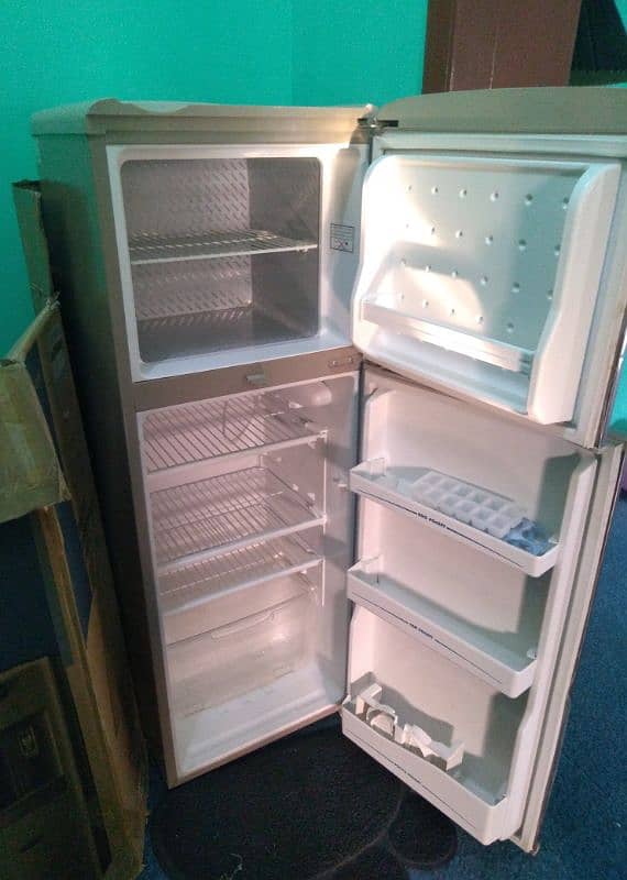 haier 2 door room fridge brand not used 1 day 7