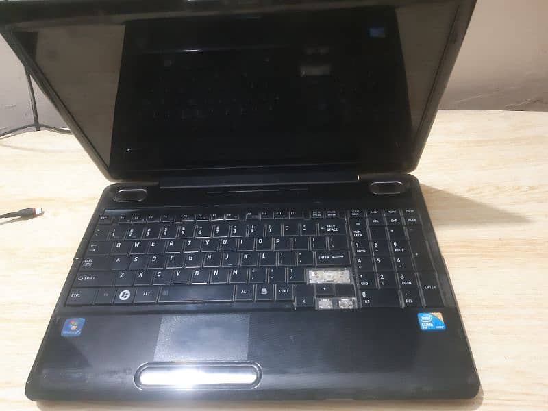 Toshiba laptop only motherboard working 0