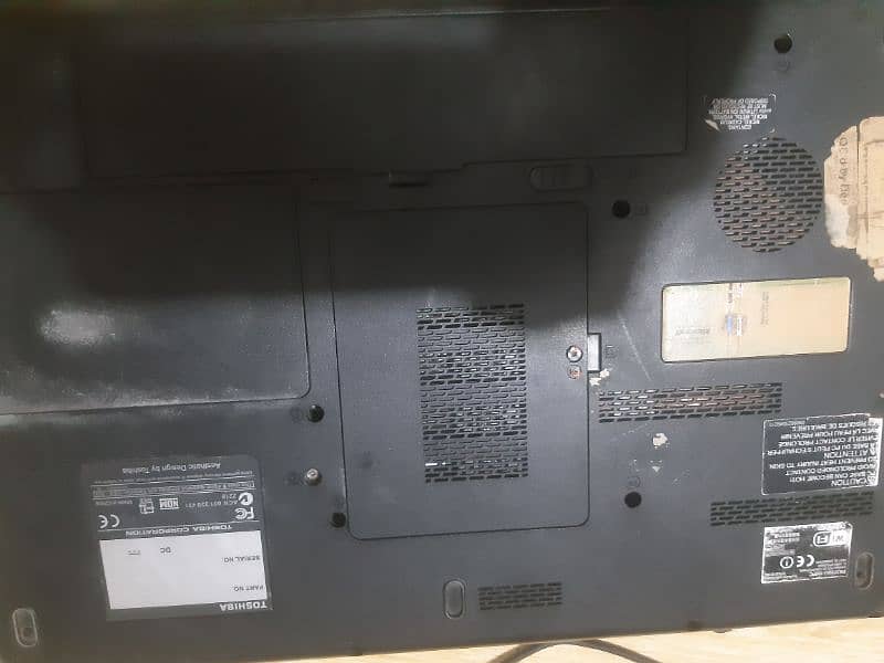 Toshiba laptop only motherboard working 2